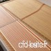 WangQ Matelas été famille choisir matelas en bambou tapis double face tapis de bambou cool et non collant \ Size : 2.0x2.15m - B07VJ424JX